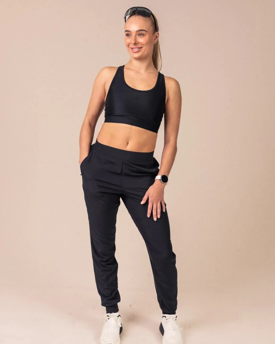 Tech High Support Bra Black