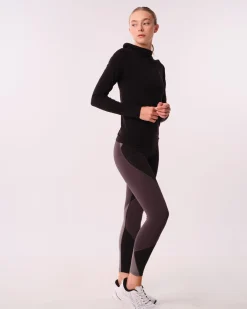 Trail Seamless Running Hood Black Reflective
