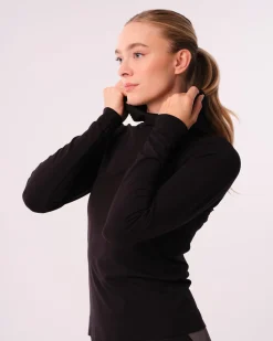 Trail Seamless Running Hood Black Reflective