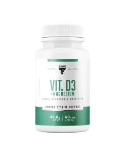 Trec Vit. D3+Magnesium, 60 caps
