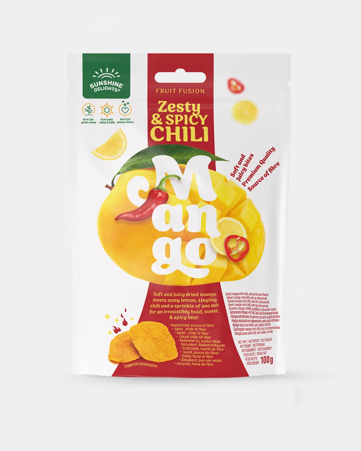 Tørket Frukt 100g (3-pack)