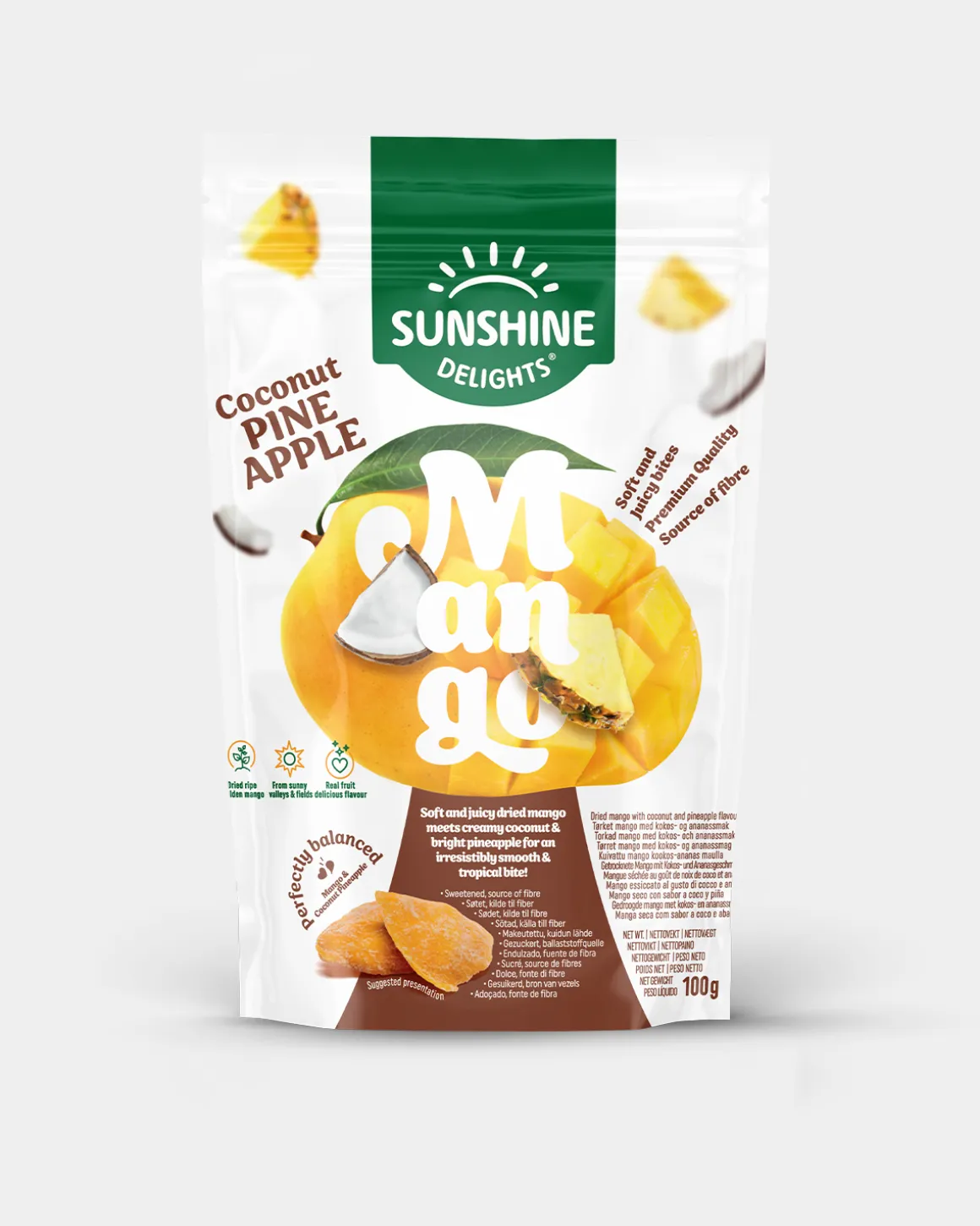 Tørket Frukt 100g (3-pack)
