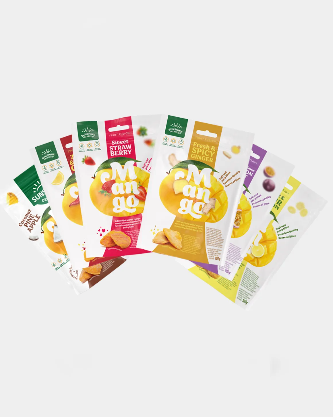 Tørket Frukt 100g (5-pack)