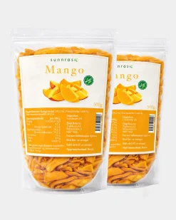 Tørket Mango 2x500g Ikke tilsatt sukker