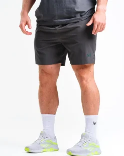 T-Shirt M + Woven Shorts M Urban Green SET