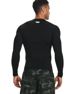 UA HG Armour Comp LS Black