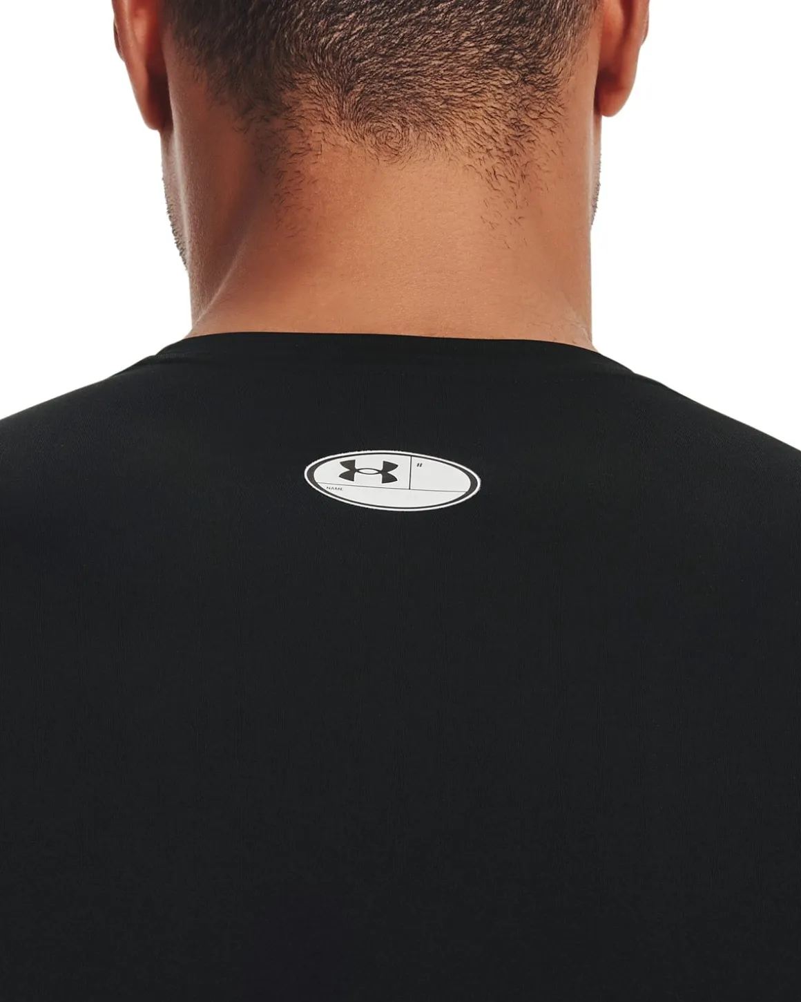 UA HG Armour Comp LS Black