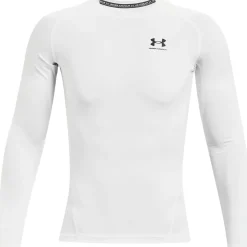 UA HG Armour Comp LS White
