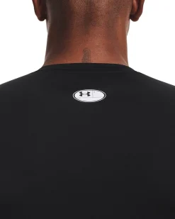 UA HG Armour Comp SS Black