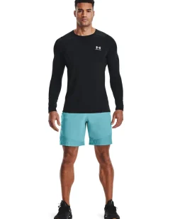 UA HG Armour Fitted LS Black