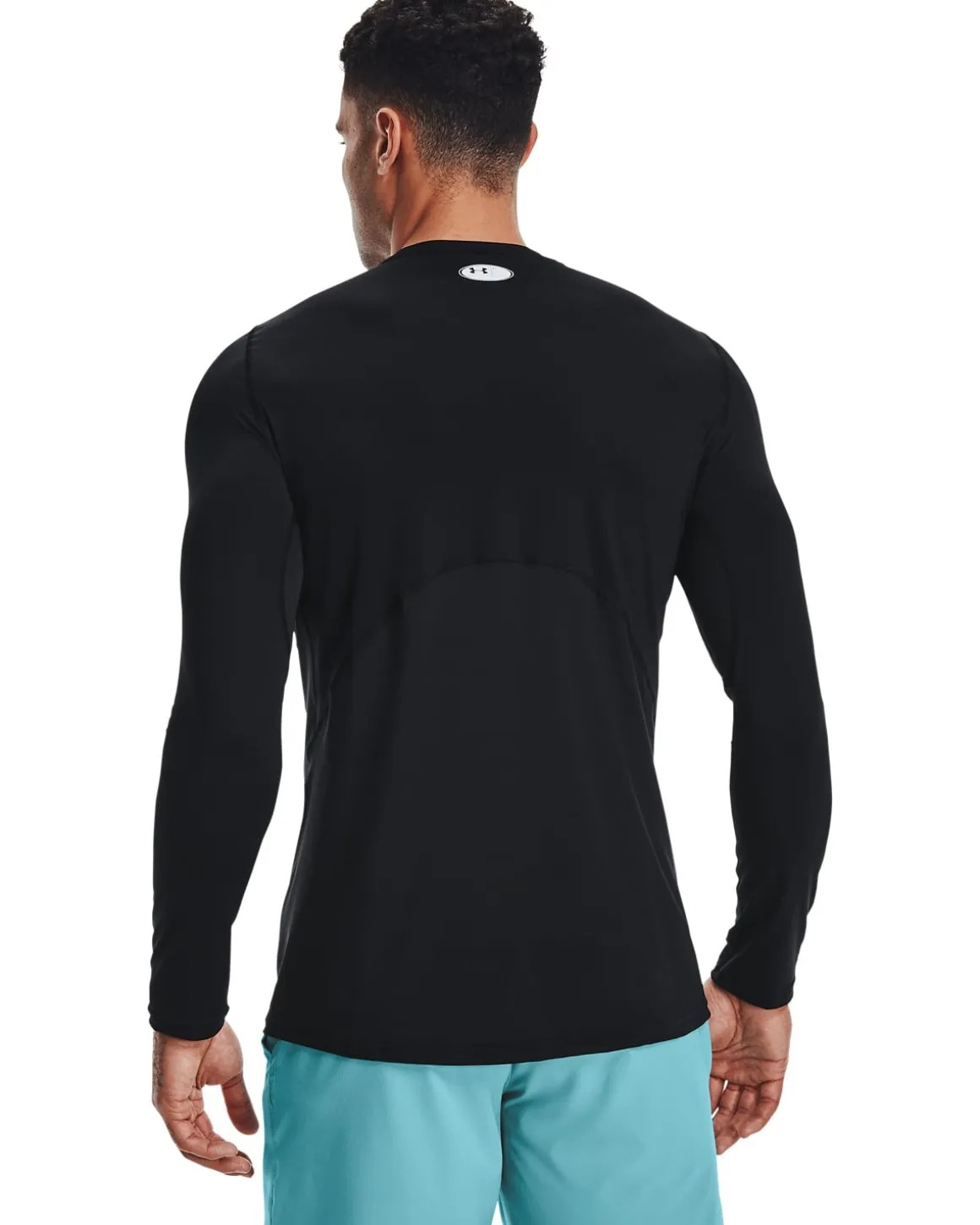 UA HG Armour Fitted LS Black