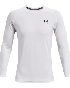 UA HG Armour Fitted LS White