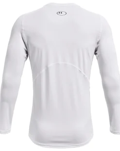 UA HG Armour Fitted LS White