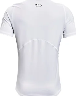 UA HG Armour Fitted SS White