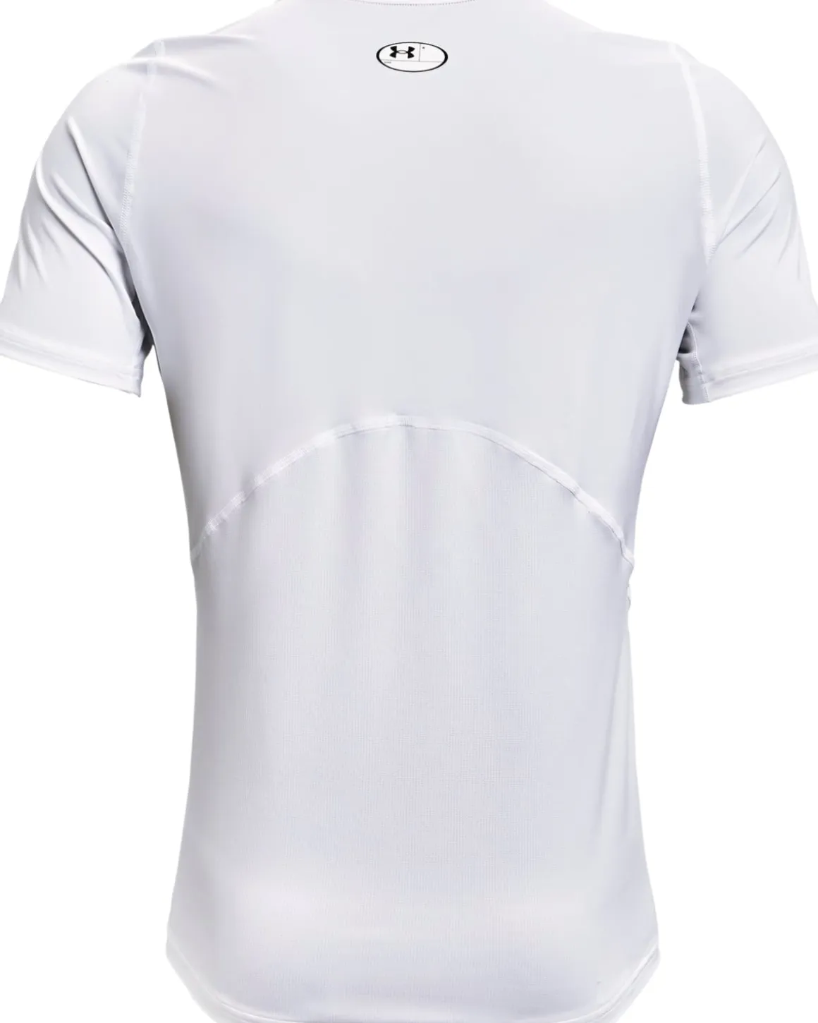 UA HG Armour Fitted SS White