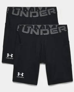 UA HG Armour Shorts Black 2-PACK
