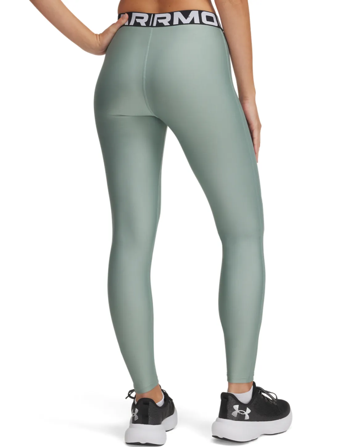 UA HG Legging Silica Green