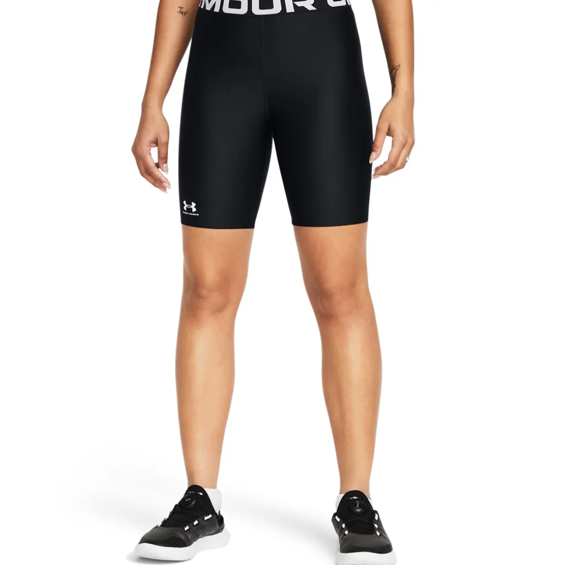 UA HG 8″ Shorts Black