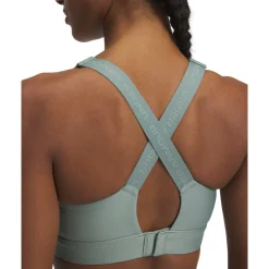 UA Infinity High 2.0 Bra Silica Green