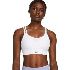 UA Infinity High 2.0 Bra White
