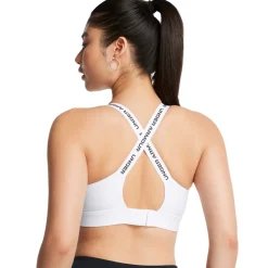 UA Infinity High 2.0 Bra White
