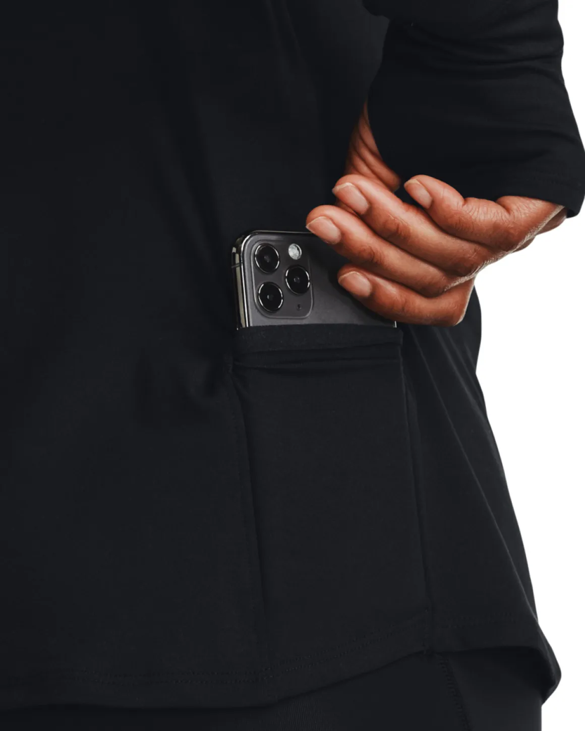 UA Launch Pro Half Zip Black