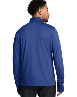UA Launch Pro 1/4 Zip Tech Blue