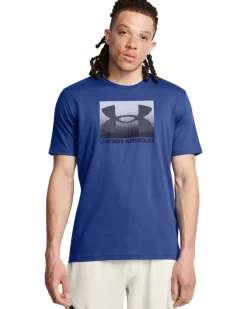 UA M Boxed Sports SS Grey/Blue 2-PACK