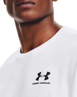 UA M Sportstyle LC SS White