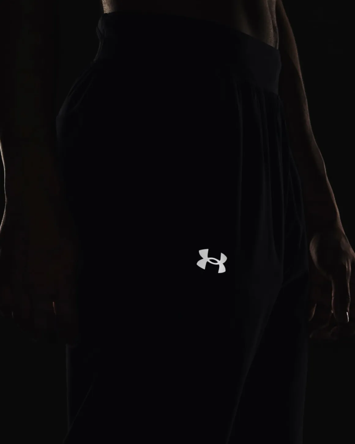 UA OutRun The Storm Pants Black M