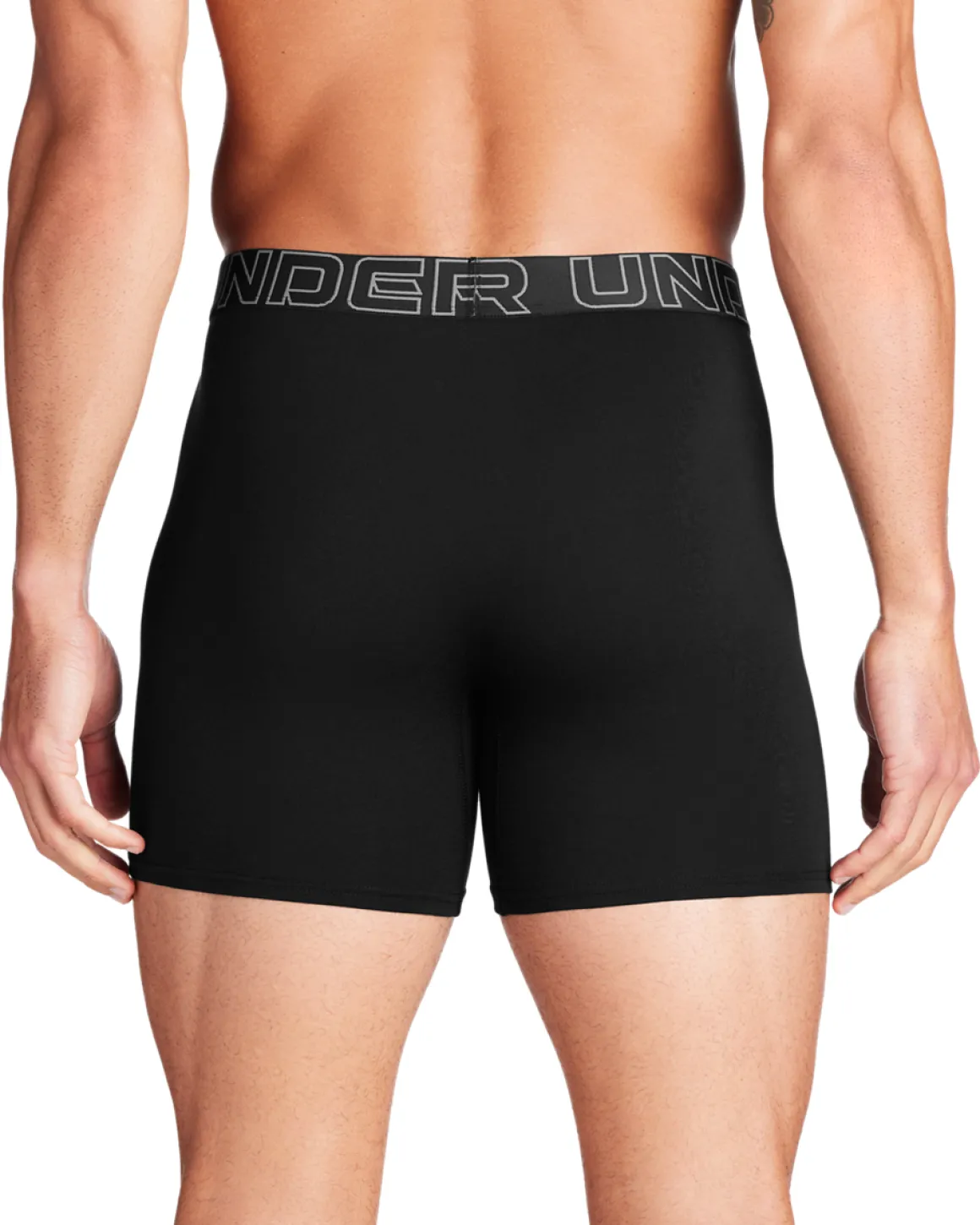 UA Performance Cotton 6″ 3-pack Black