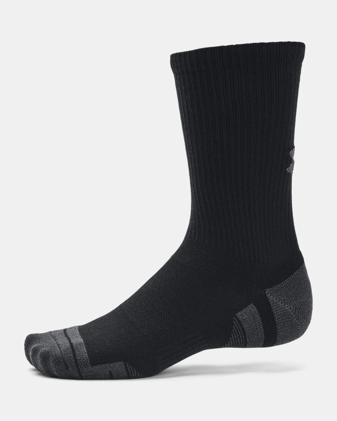 UA Performance Tech 3-pack Crew Black