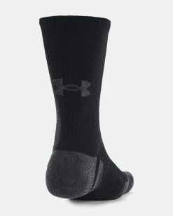 UA Performance Tech 3-pack Crew Black