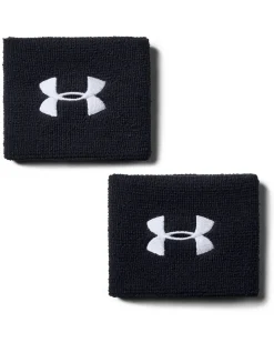 UA Performance Wristbands Black – One-Size