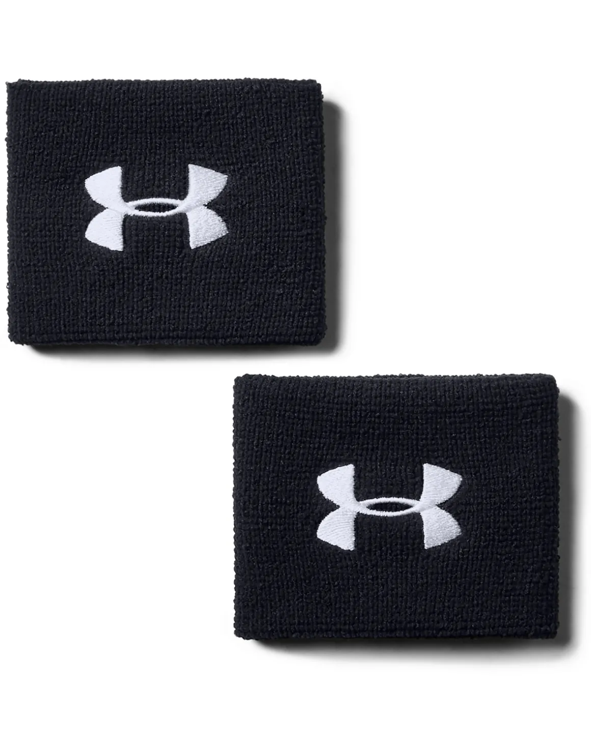 UA Performance Wristbands Black – One-Size