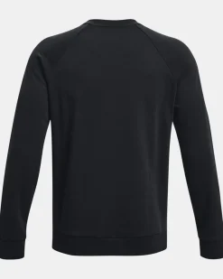 UA Rival Fleece Crew Black