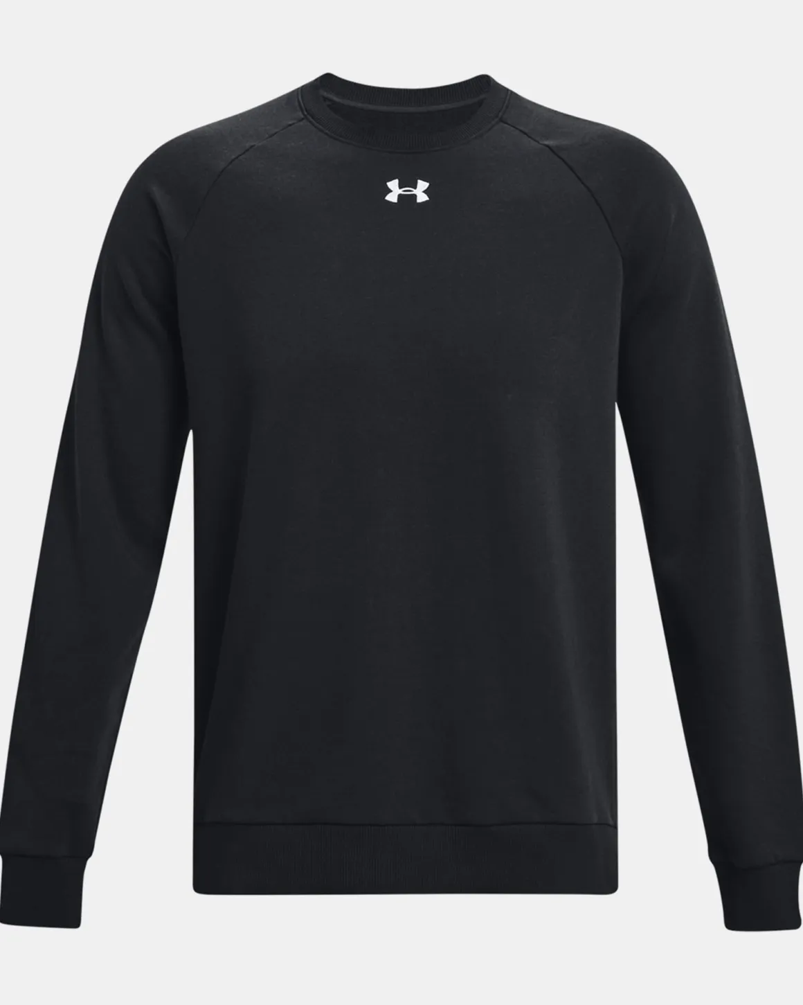 UA Rival Fleece Crew Black