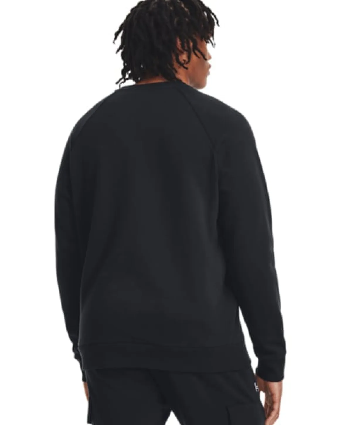 UA Rival Fleece Crew Black