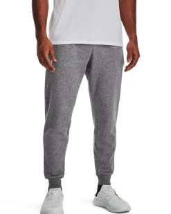 UA Rival Fleece Crew Black/Grey 2-PACK