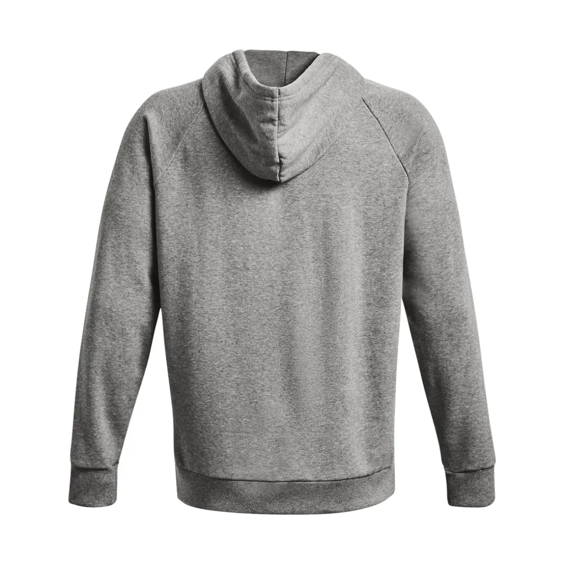 UA Rival Fleece Logo Hoodie Castlerock Light Heather