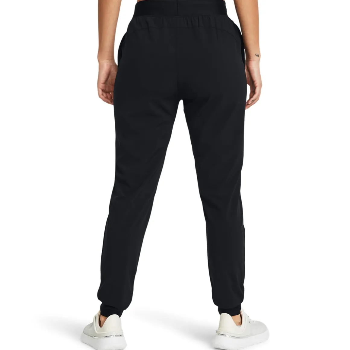 UA Rival Hi Rise Woven Pant Black