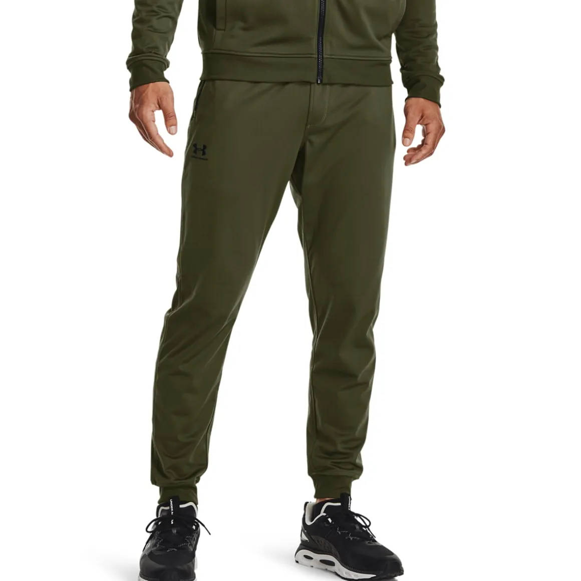 UA Sportstyle Tricot Joggers Marine OD Green
