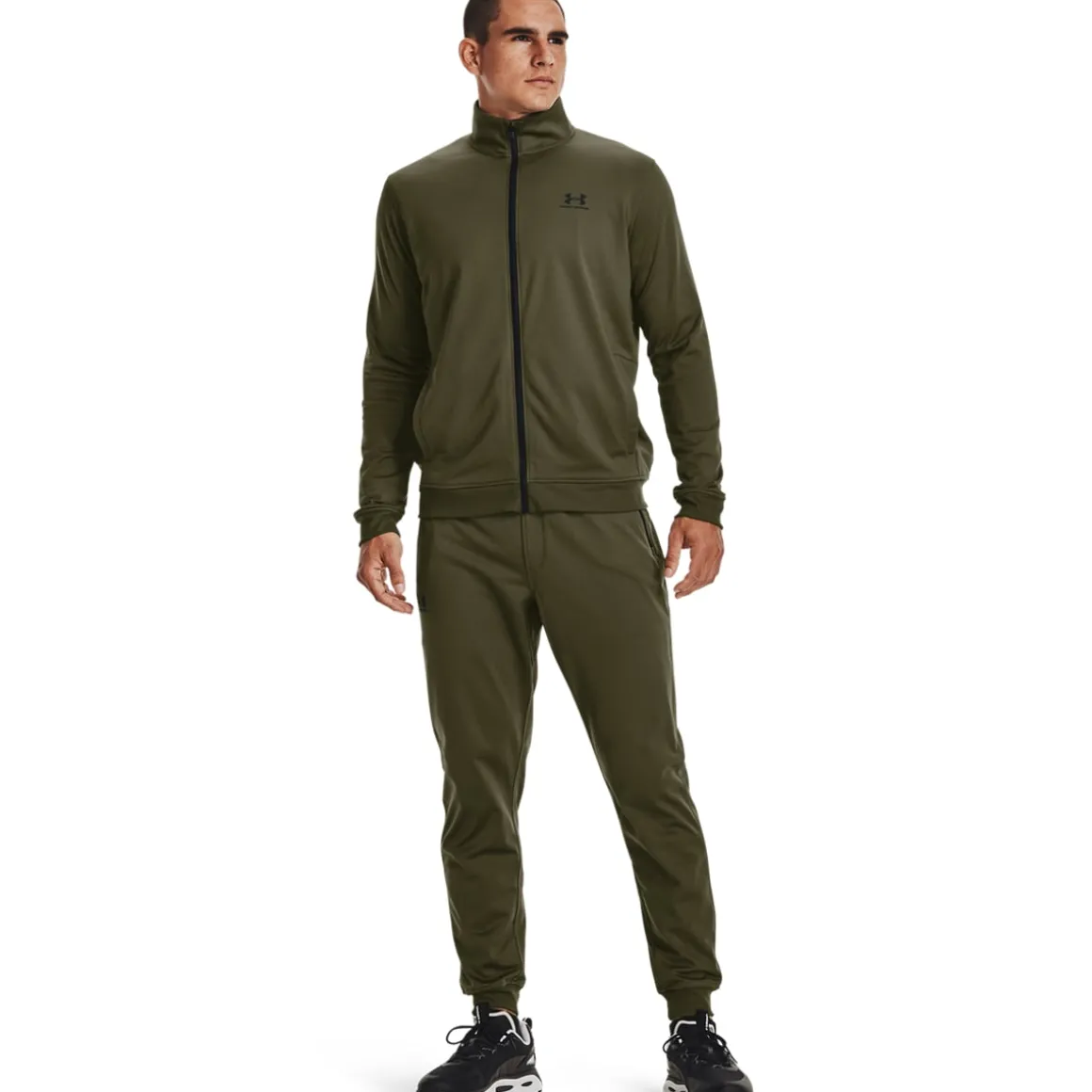 UA Sportstyle Tricot Joggers Marine OD Green