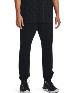 UA Stretch Woven Joggers Black