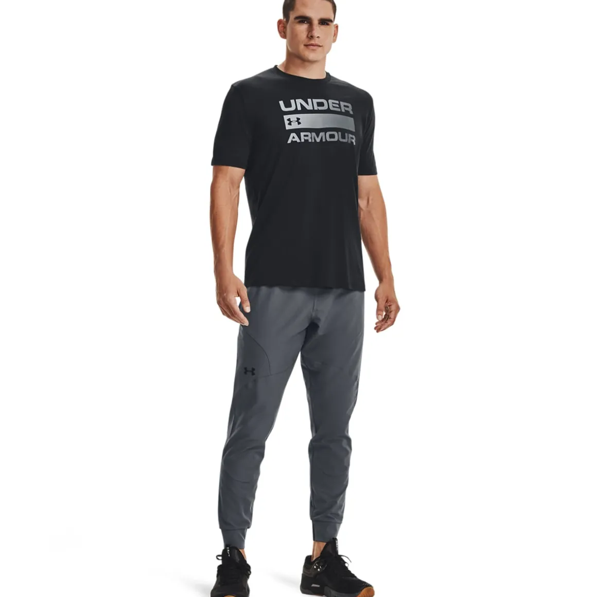 UA Team Issue Wordmark SS Black