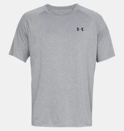 UA Tech 2.0 SS Tee Steel