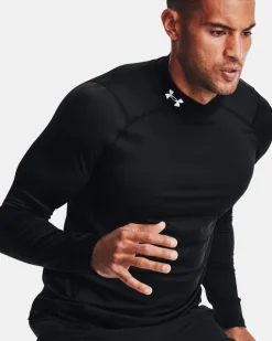UA UA CG Armour Fitted Mock Black