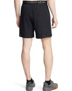 UA Vanish Woven 6″ Grph Sts Black