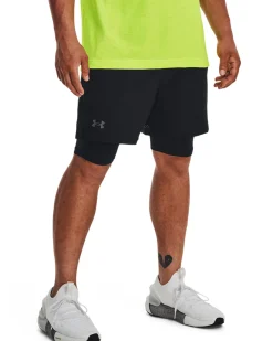 UA Vanish Woven 2in1 Shorts Black