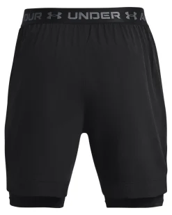 UA Vanish Woven 2in1 Shorts Black